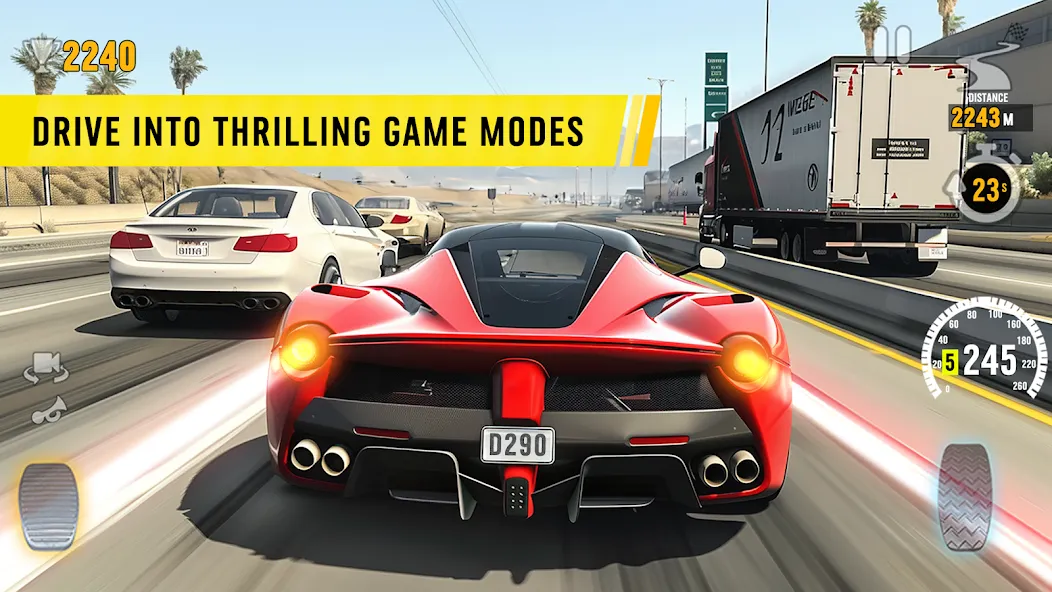 Traffic Tour: Car Fury (Трафик Тур)  [МОД Menu] Screenshot 1