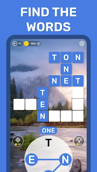 Word Search Puzzle Game  [МОД Много монет] Screenshot 3