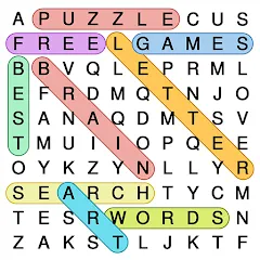 Скачать взломанную Word Search: Word Find (Ворд Срч)  [МОД Много монет] - последняя версия apk на Андроид