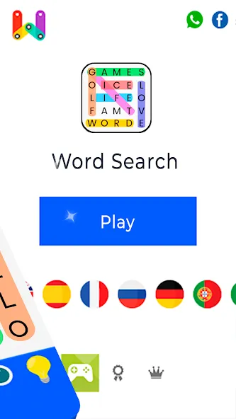 Word Search  [МОД Меню] Screenshot 4