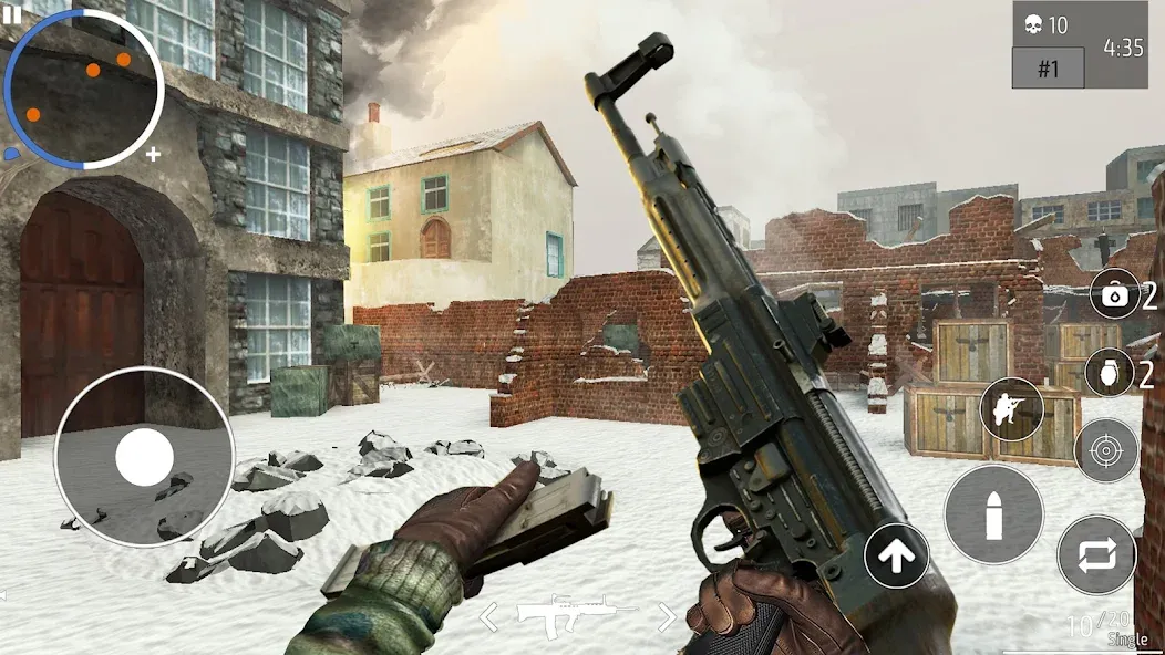 World War 2 Shooter offline (Мировая война 2 Стрелок)  [МОД Unlocked] Screenshot 2