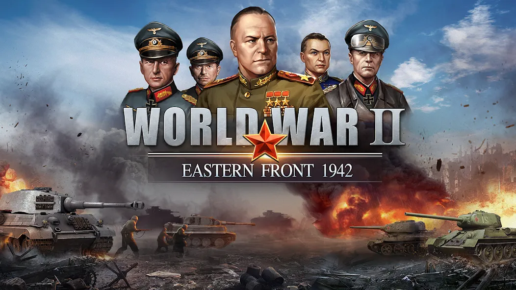 World War 2:WW2 Strategy Games (Вторая мировая война)  [МОД Бесконечные деньги] Screenshot 1