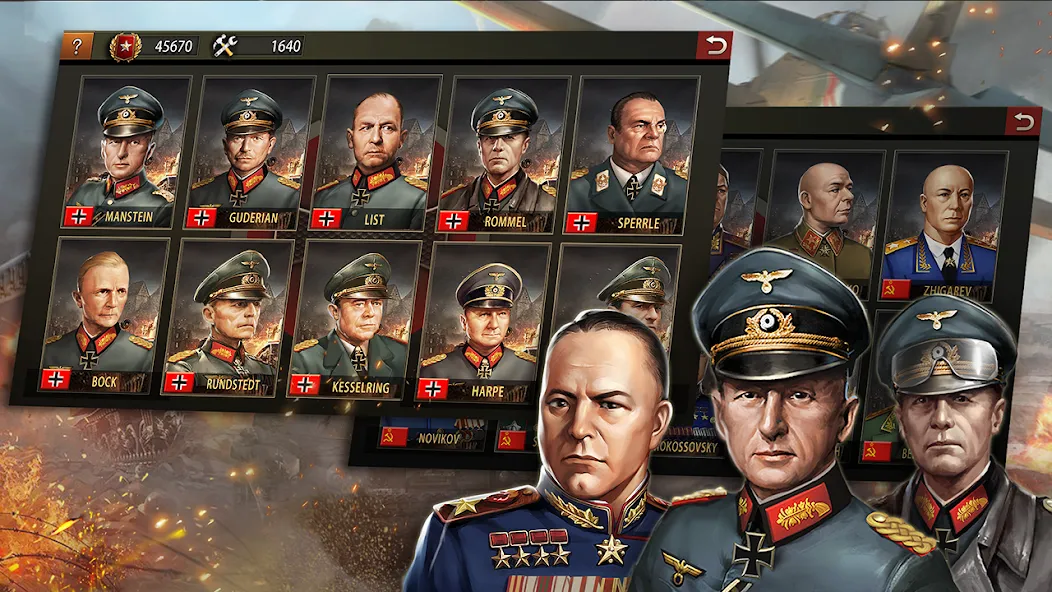 World War 2:WW2 Strategy Games (Вторая мировая война)  [МОД Бесконечные деньги] Screenshot 2