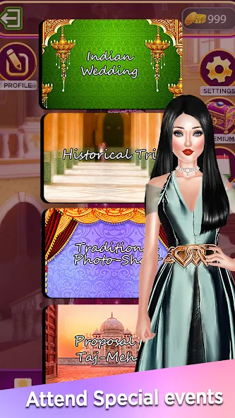 Dress Up Game-Make Up games  [МОД Много денег] Screenshot 5