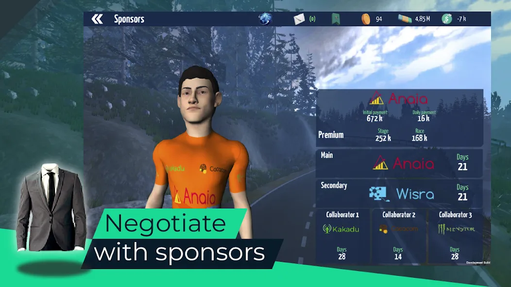 Live Cycling Manager 2023 (Лайв Сайклинг Менеджер 2023)  [МОД Много монет] Screenshot 3