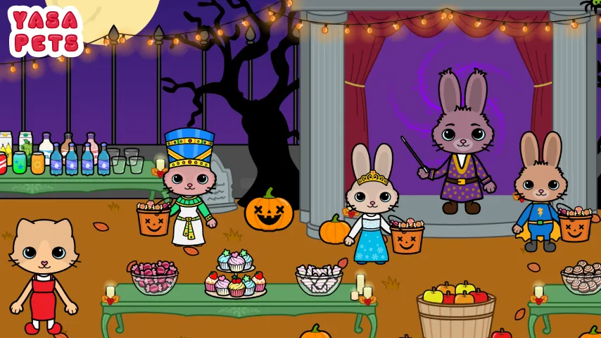 Yasa Pets Halloween (Яса Петс Хэллоуин)  [МОД Меню] Screenshot 5