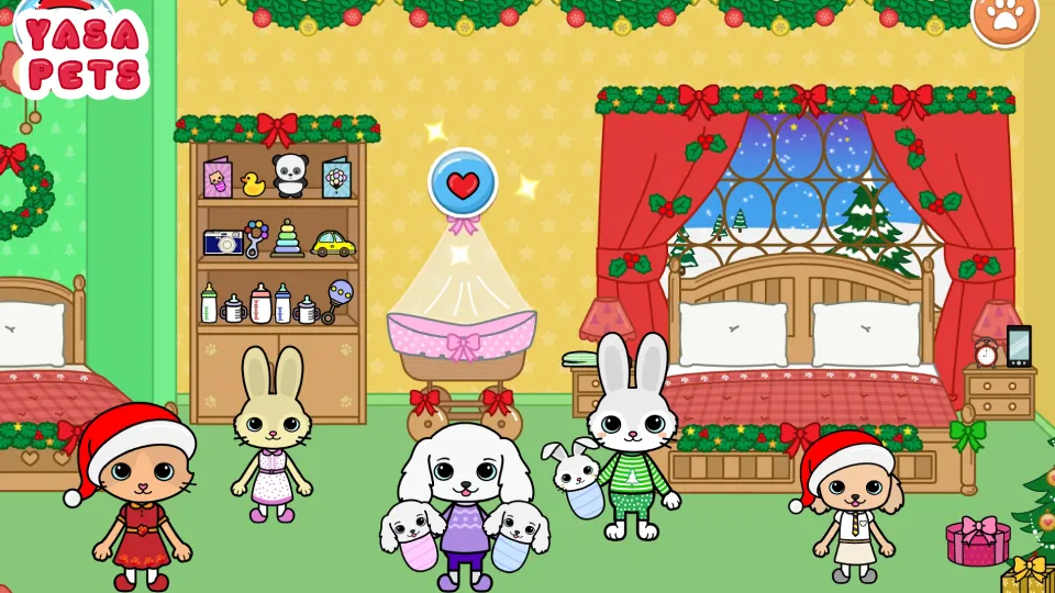 Yasa Pets Christmas (Яса Петс Кристмас)  [МОД Меню] Screenshot 4