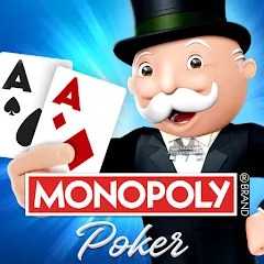 Взломанная MONOPOLY Poker - Texas Holdem (МОНОПОЛИЯ Покер)  [МОД Unlimited Money] - последняя версия apk на Андроид