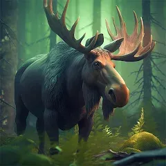 Скачать взлом The Moose - Animal Simulator (Зе Мус)  [МОД Все открыто] - полная версия apk на Андроид