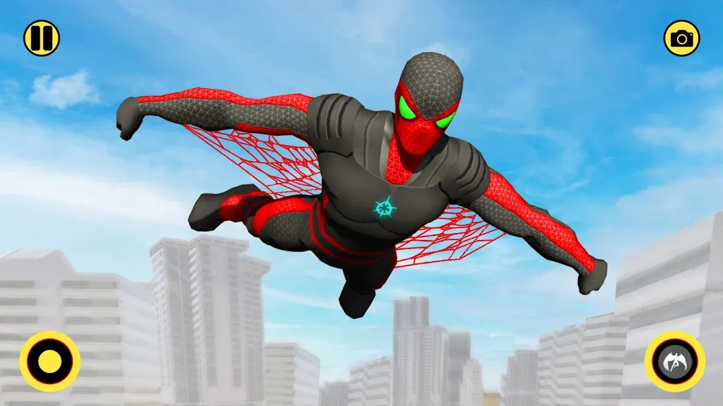 Spider Miami Rope Hero Ninja  [МОД Меню] Screenshot 4