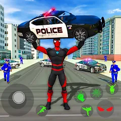 Взлом Spider Miami Rope Hero Ninja  [МОД Меню] - полная версия apk на Андроид