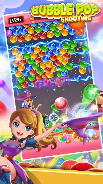 Bubble Pop - Classic Bubble Sh (Бабл Поп)  [МОД Unlimited Money] Screenshot 1