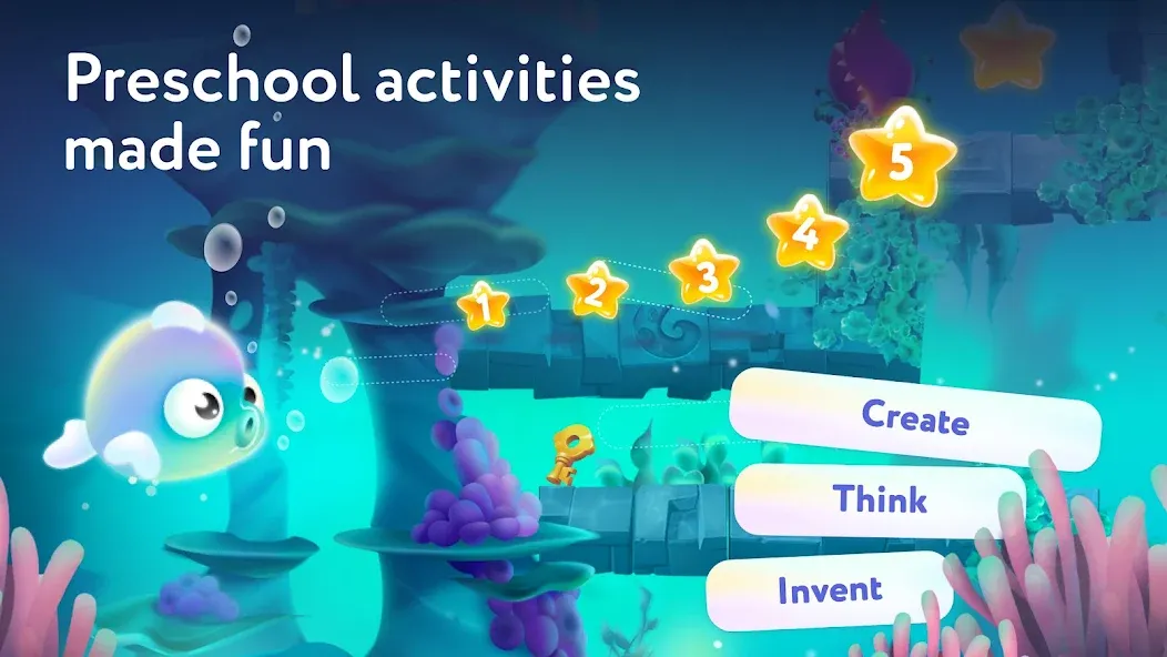 Zebrainy - abc kids games  [МОД Бесконечные монеты] Screenshot 3