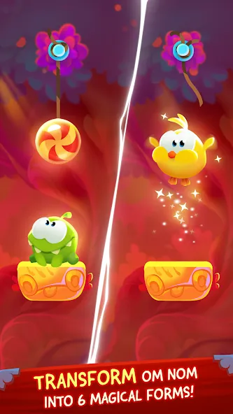 Cut the Rope: Magic (Кат зе Роуп)  [МОД Меню] Screenshot 1