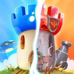 Скачать взломанную Mushroom Wars 2: RTS Strategy (Мушрум Варс 2)  [МОД Много денег] - полная версия apk на Андроид