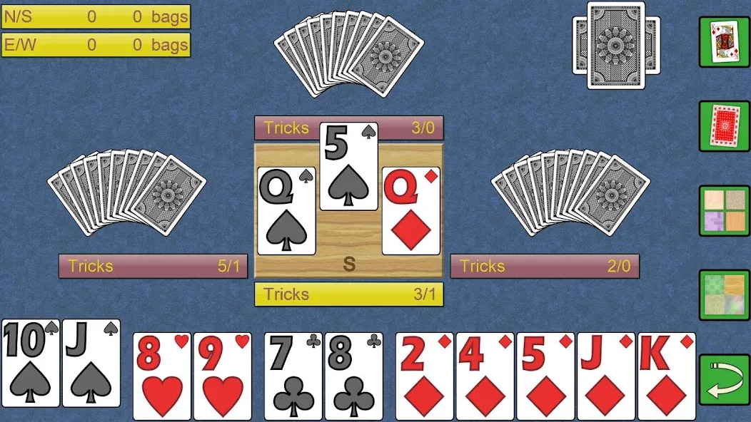 Spades V+, spades card game  [МОД Unlimited Money] Screenshot 1