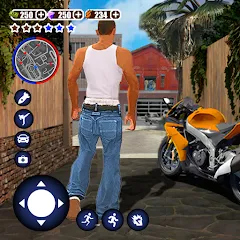 Скачать взлом Mafia Crime: Cars & Gang Wars (Сан Андреас Авто Банды Войны)  [МОД Menu] - стабильная версия apk на Андроид