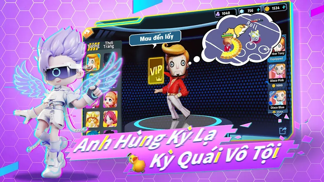 Đấu Trường Kỳ Lạ - Gzone  [МОД Unlocked] Screenshot 2