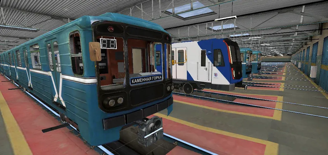 Minsk Subway Simulator  [МОД Много денег] Screenshot 1