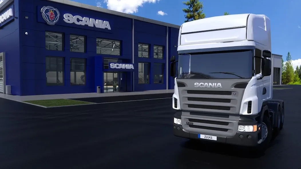 Truck Simulator : Ultimate (Трак Симулятор)  [МОД Mega Pack] Screenshot 1