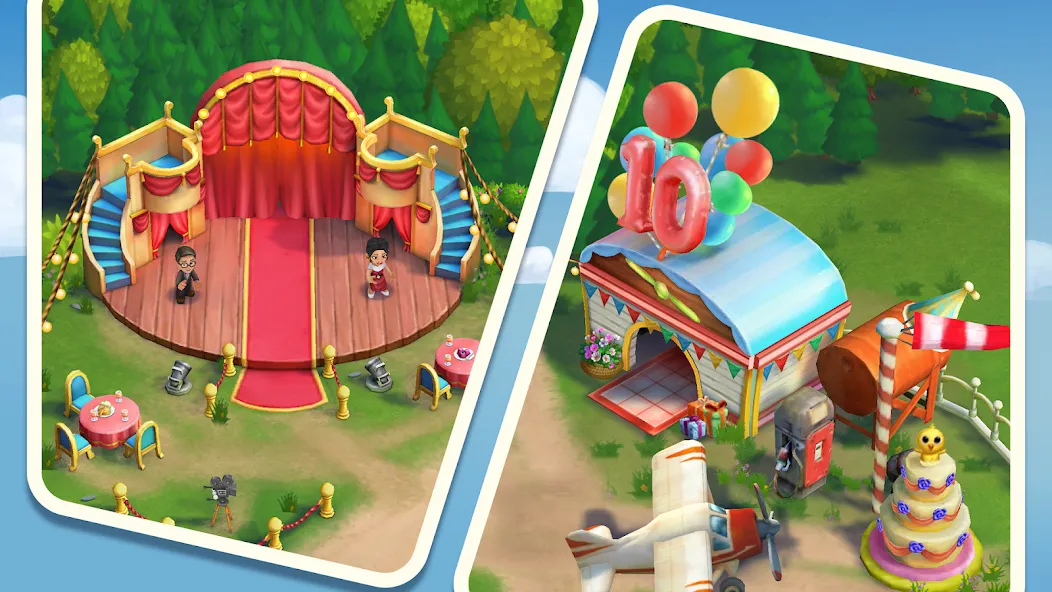 FarmVille 2: Country Escape (ФармВилл 2 С)  [МОД Все открыто] Screenshot 2