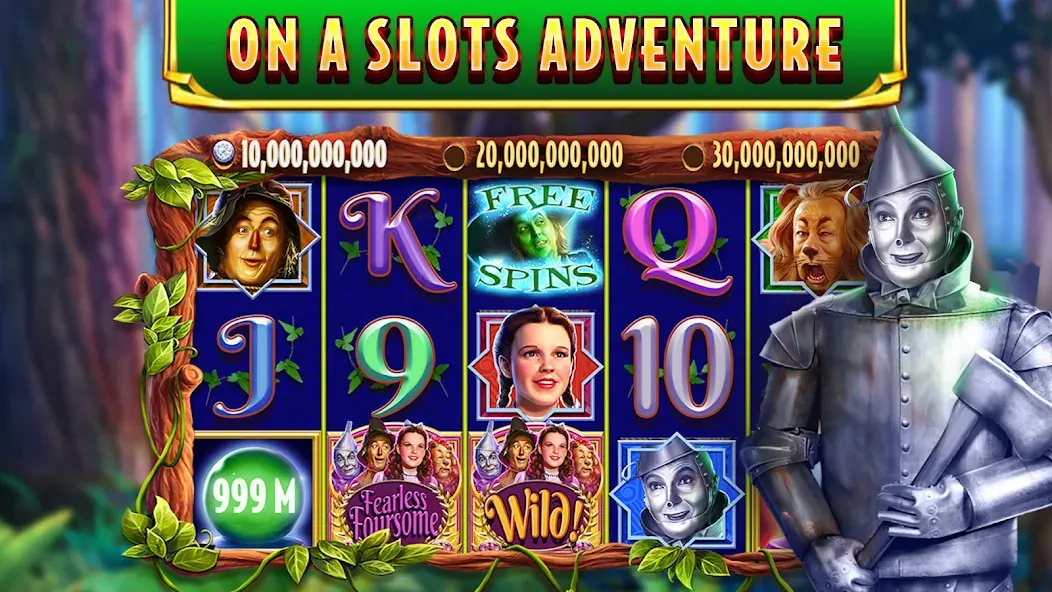 Wizard of Oz Slots Games (Волшебник из страны Оз игровой автомат)  [МОД Много денег] Screenshot 3