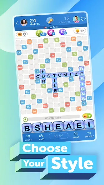 Words With Friends 2 Word Game (Вордс вит Френдс 2 Классик)  [МОД Unlocked] Screenshot 5