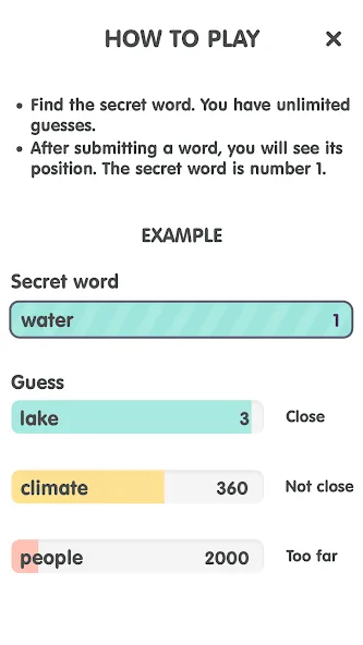 Contexto: Popular Words Game (Контекст)  [МОД Все открыто] Screenshot 5