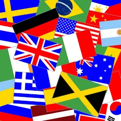 Взломанная The Flags of the World Quiz  [МОД Unlimited Money] - стабильная версия apk на Андроид