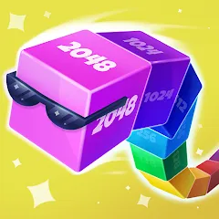 Скачать взломанную Cube Arena 2048: Merge Numbers  [МОД Меню] - полная версия apk на Андроид