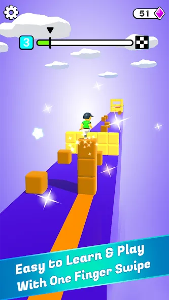 Block Surfer (Блок Серфер)  [МОД Все открыто] Screenshot 1