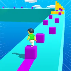 Скачать взломанную Block Surfer (Блок Серфер)  [МОД Все открыто] - стабильная версия apk на Андроид