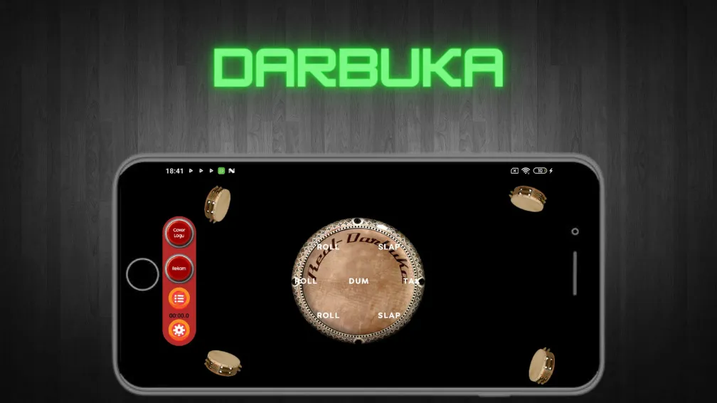 Darbuka Instrument (Дарбука Музыка Виртуал)  [МОД Много денег] Screenshot 1