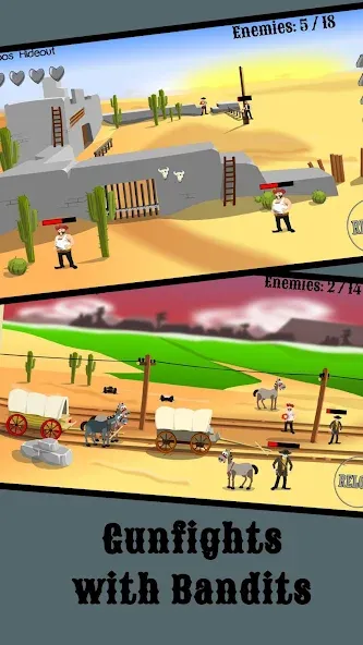 El Gringo: Wild West Cowboy (Эль Гринго)  [МОД Бесконечные деньги] Screenshot 5