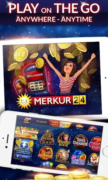 Merkur24 – Slots & Casino (Меркур24 Казино)  [МОД Много монет] Screenshot 4