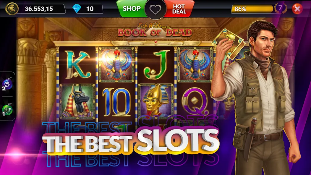 SpinArena Online Casino Slots (СпинАрена Онлайн Казино Слоты)  [МОД Бесконечные деньги] Screenshot 3