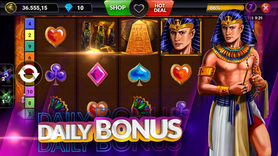 SpinArena Online Casino Slots (СпинАрена Онлайн Казино Слоты)  [МОД Бесконечные деньги] Screenshot 4