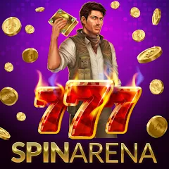 Взломанная SpinArena Online Casino Slots (СпинАрена Онлайн Казино Слоты)  [МОД Бесконечные деньги] - последняя версия apk на Андроид