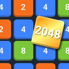 Скачать взлом 2048: Puzzle Game! Merge Block (Две тысячи сорок восемь)  [МОД Много монет] - стабильная версия apk на Андроид