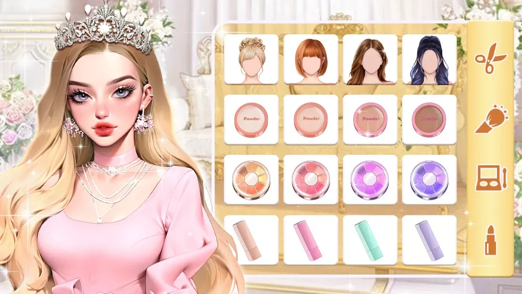 Makeup Stylist: Makeup Game (Сам сделай макияж)  [МОД Menu] Screenshot 2