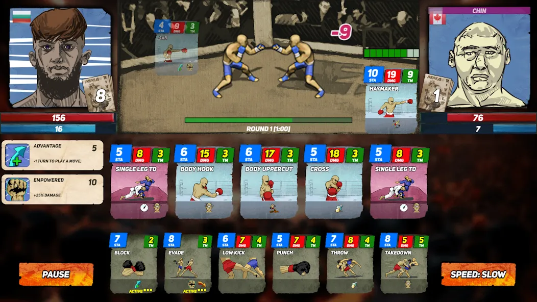 MMA Rivals (ММА Соперники)  [МОД Меню] Screenshot 2