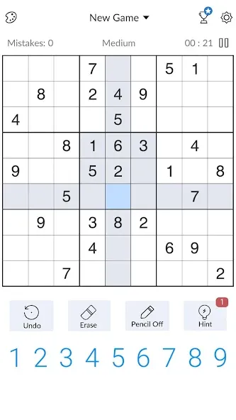 Sudoku - Classic Sudoku Puzzle  [МОД Много монет] Screenshot 3