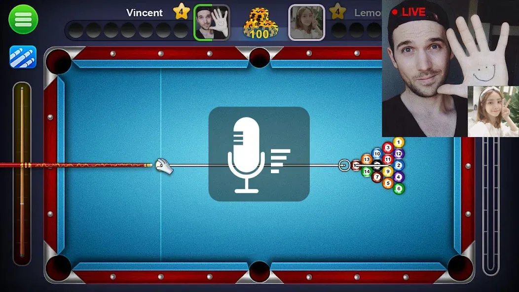 8 Ball Live - Billiards Games (Бол Лайв)  [МОД Все открыто] Screenshot 5