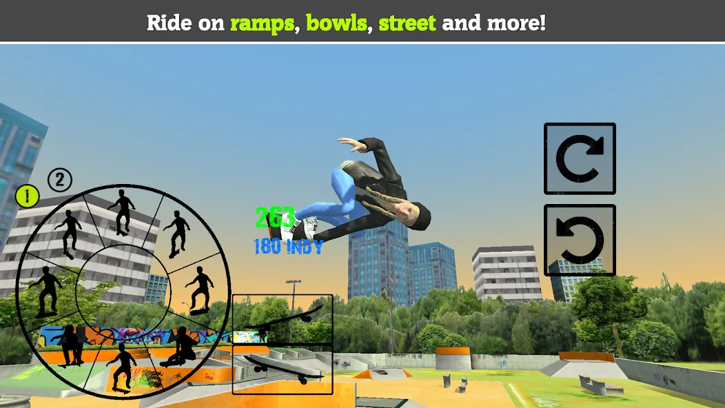 Skateboard FE3D 2 (Скейтборд 3D 2)  [МОД Бесконечные монеты] Screenshot 5