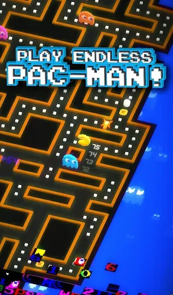 PAC-MAN 256 - Endless Maze (ПАК)  [МОД Все открыто] Screenshot 1