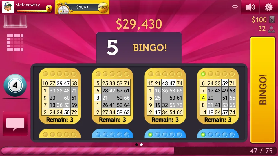 Bingo 75 & 90 by GameDesire  [МОД Бесконечные монеты] Screenshot 4