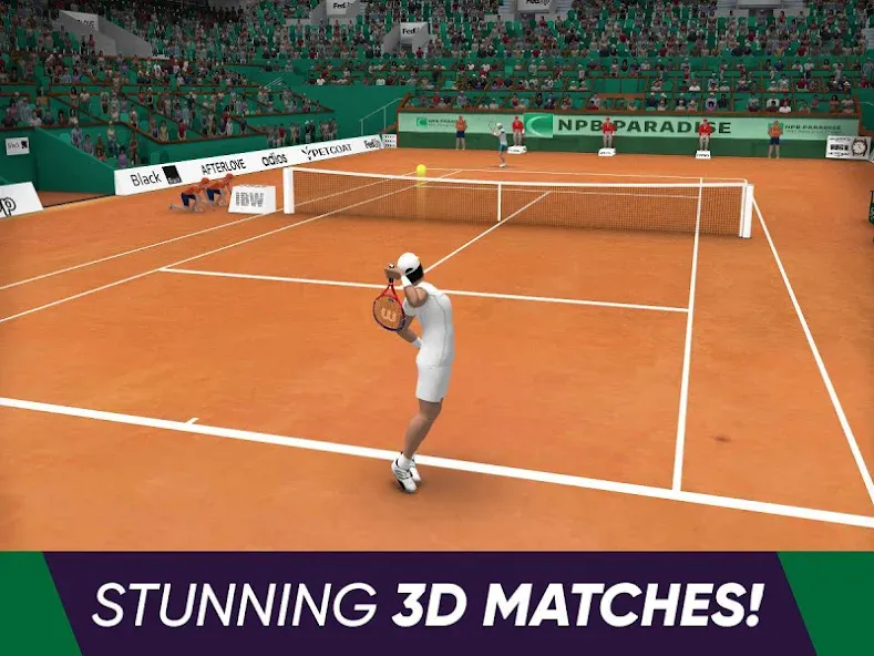 Tennis World Open 2024 - Sport (Теннис Ворлд Опен 2023)  [МОД Бесконечные деньги] Screenshot 3