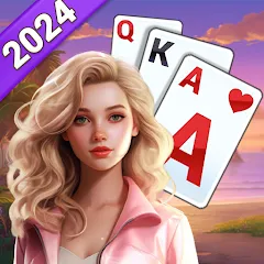 Взломанная Fish Solitaire™ TriPeaks  [МОД Unlocked] - последняя версия apk на Андроид