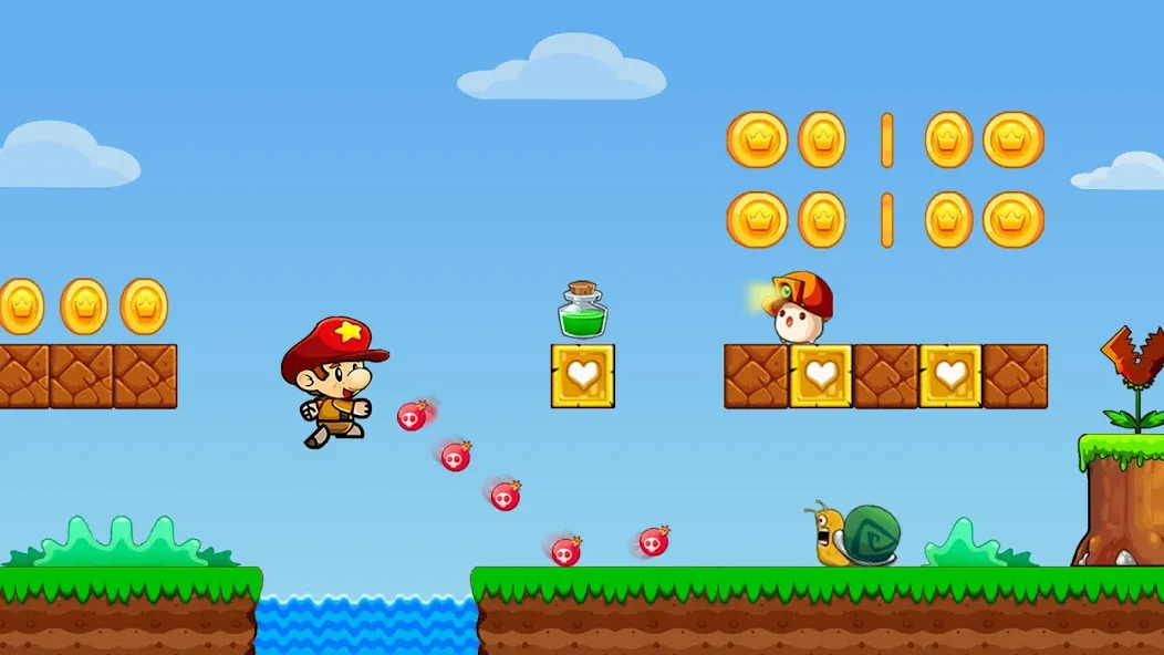 Bob's World - Super Bob Run (Боб Ворлд)  [МОД Menu] Screenshot 4