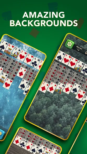 FreeCell Classic Card Game (ФриСел Классическая карточная игра)  [МОД Много монет] Screenshot 2